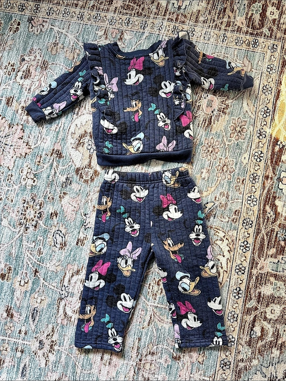 Disney Mickey & Friends Casual Set in Blue